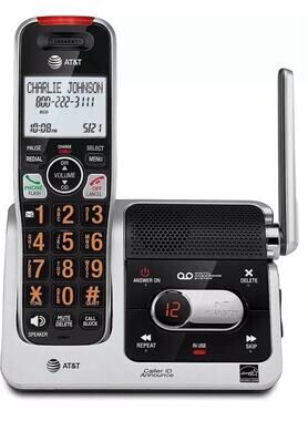 AT&T BL102 Cordless Phone Answering Machine Call Block 1 Handset DECT 6.0 #3